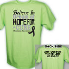 Believe In A Cure Melanoma Awareness T-Shirt